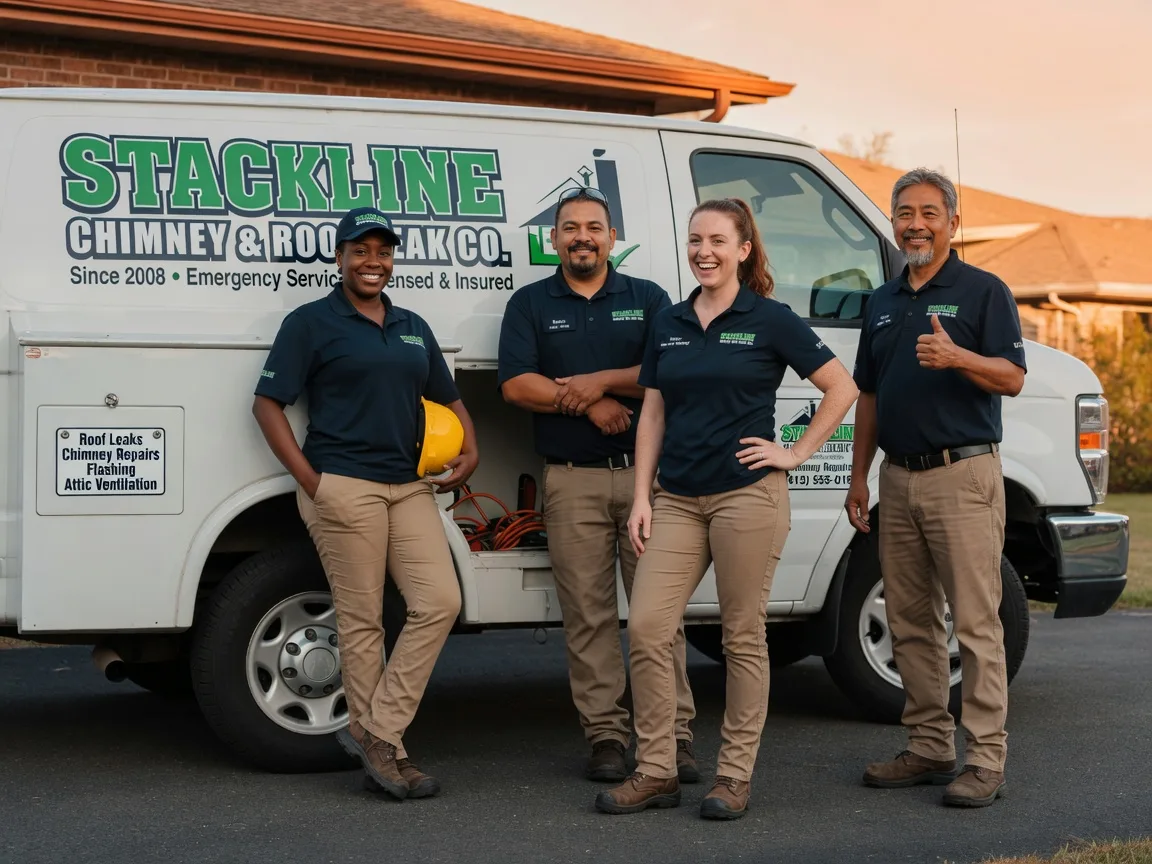 Chimney flashing repair company in Naranjito, PR